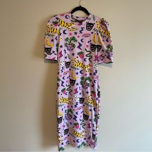 NooWorks Puff Dress in Hastings, size S